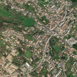 Pouzauges map(satellite map)