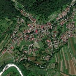 Cașva map(satellite map)