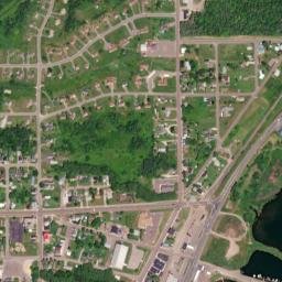 Baraga map(satellite map)