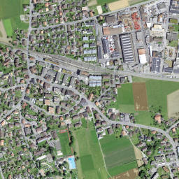 Uetendorf map(satellite map)