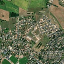 Naintré map(satellite map)