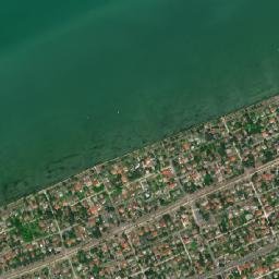 Fonyód map(satellite map)