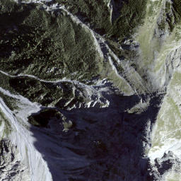 Region Engiadina Bassa / Val Müstair map(satellite map)