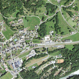 Trun map(satellite map)