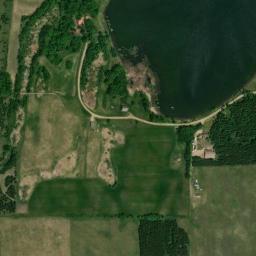 Satellite view of Frazee Golf Course