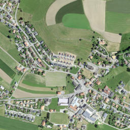 Treyvaux map(satellite map)