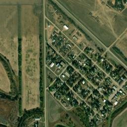 200-212 Margaret Street Almont ND High Resolution Satellite Map