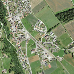 Cazis map(satellite map)