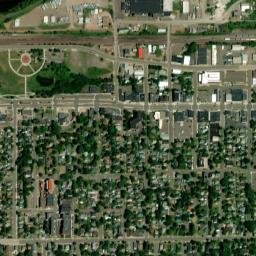 Cloquet map(satellite map)