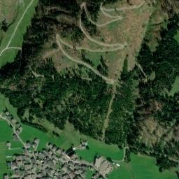 Obertilliach map(satellite map)