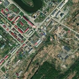 Aniva map(satellite map)