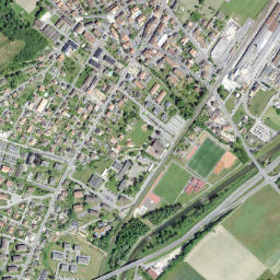 Lucens map(satellite map)
