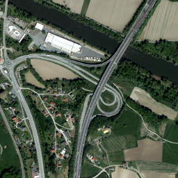 Spielfeld map(satellite map)