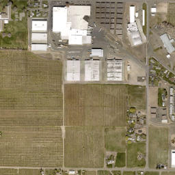Tieton map(satellite map)