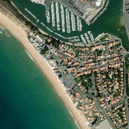 Satellite view of La Grande Plage