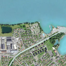 Bönigen map(satellite map)