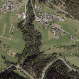Lesachtal map(satellite map)