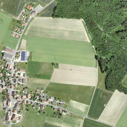 Penthéréaz map(satellite map)