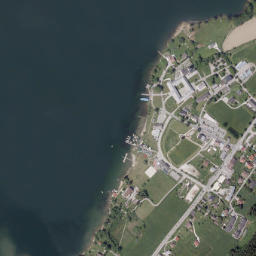 Ossiach map(satellite map)