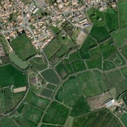 Givrand map(satellite map)