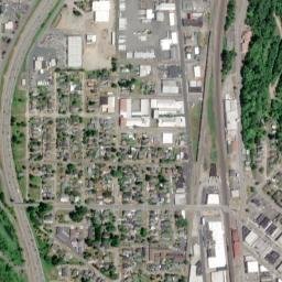 692-698 Northwest Geary Street, Chehalis High Resolution Satellite Map