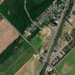 Hérouxville map(satellite map)