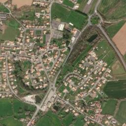 La Tardière map(satellite map)