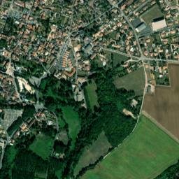 Vouillé map(satellite map)