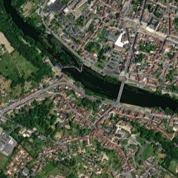 Le Blanc map(satellite map)