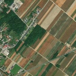 Gančani map(satellite map)