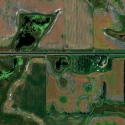 10898 54th Street Southeast, Litchville, ND High Resolution Satellite Map