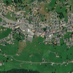 Grindelwald map(satellite map)