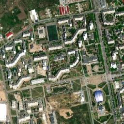 Yuzhne map(satellite map)