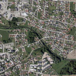 Ebenthal map(satellite map)
