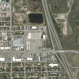 Helena, MT, USA High Resolution Satellite Map