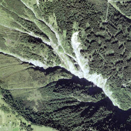 Frutigen-Niedersimmental District map(satellite map)