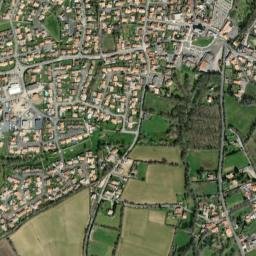 Aubigny map(satellite map)