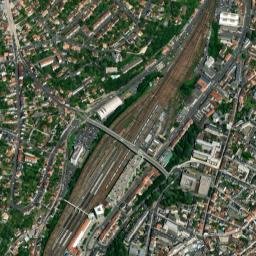 Poitiers map(satellite map)