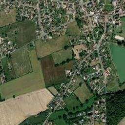 Lusigny map(satellite map)