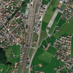 Frutigen map(satellite map)