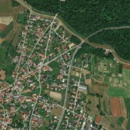Veržej map(satellite map)