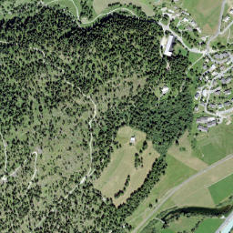 La Punt Chamues-ch map(satellite map)