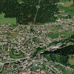 Ortisei map(satellite map)