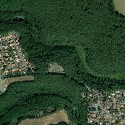 Béruges map(satellite map)