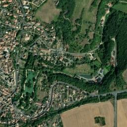 Chauvigny map(satellite map)
