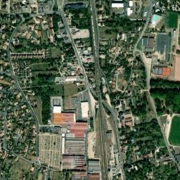 Tournus map(satellite map)