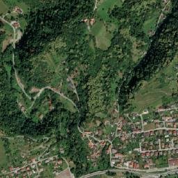 Bresternica map(satellite map)