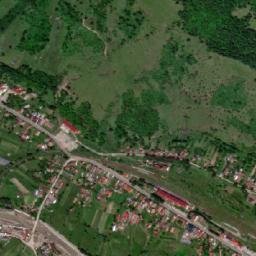 Ghimeș map(satellite map)