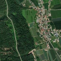 Tesimo map(satellite map)