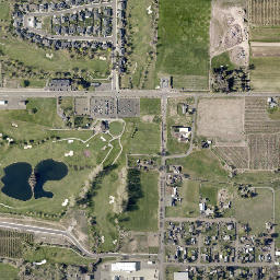 Ahtanum map(satellite map)